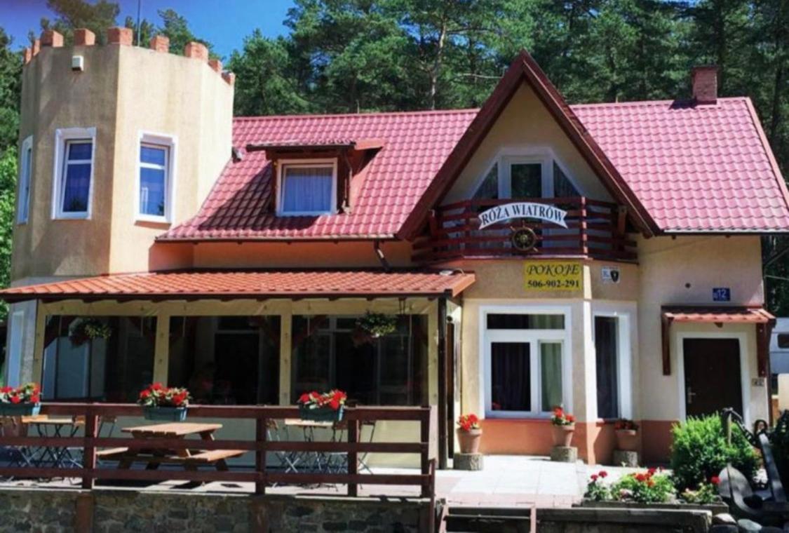 Hotel Roza Wiatrow Sztutowo Exterior foto